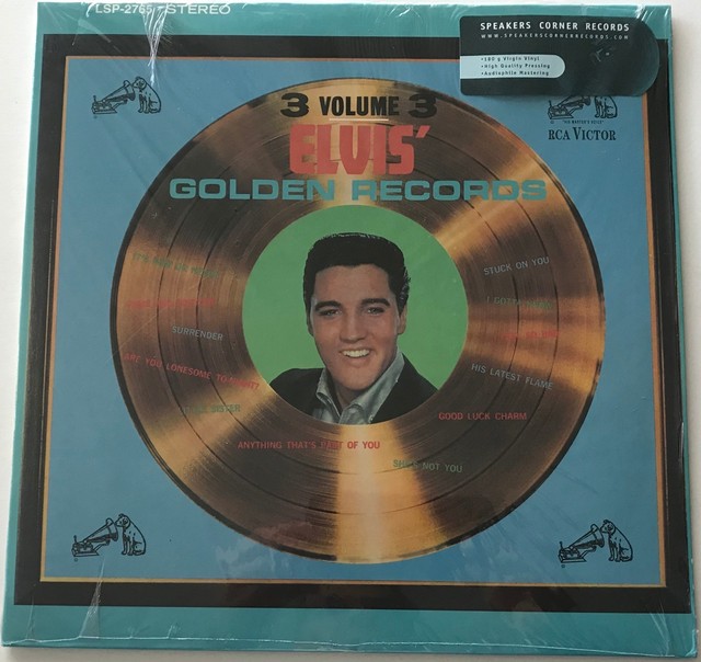 Speakers Corner 180 G Elvis Presley Golden Records Volume 3 Near Speakers Corner 180 G Elvis Presley Golden Records Volume 3 Near Mint Oop