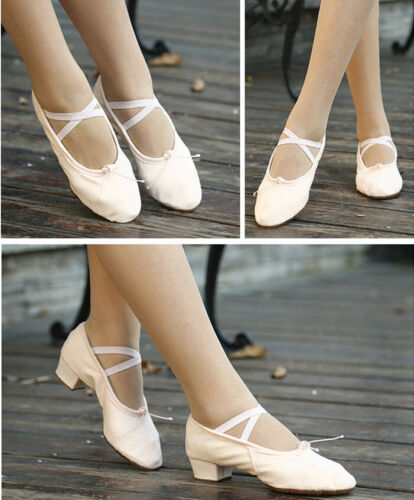 Neuf chaussures d'exercice à semelles douces pour femmes chaussures de yoga chaussures de ballet - Photo 1/20