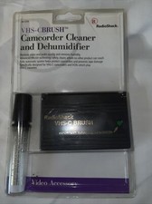 Radio Shack VHS-C Brush  Solution Camcorder Cleaner  Dehumidifier 44-1216