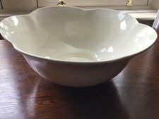 Large Vintage Hartley & Greens Creamware Bowl.