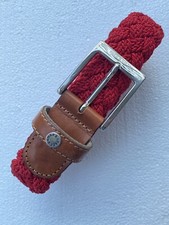 cintura elastica Paul & Shark Yachting Taglia 100 cm Intrecciata rossa