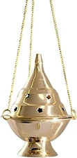 Hanging Censer/Charcoal Incense Burner, 4.5" H  Comes with chain |incense censer