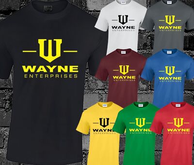 Wayne Enterprises Herren T-Shirt Comic Superheld