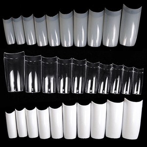 500pcs-Nails-Half-French-False-Nail-Art-Tips-Acrylic-UV-Gel-Manicure-Tip-Well
