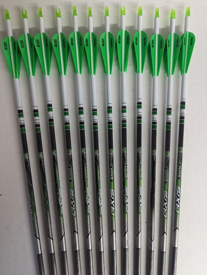 Lot de 100 encoches Easton X 5 mm flèche A : blanc os : 9 grains