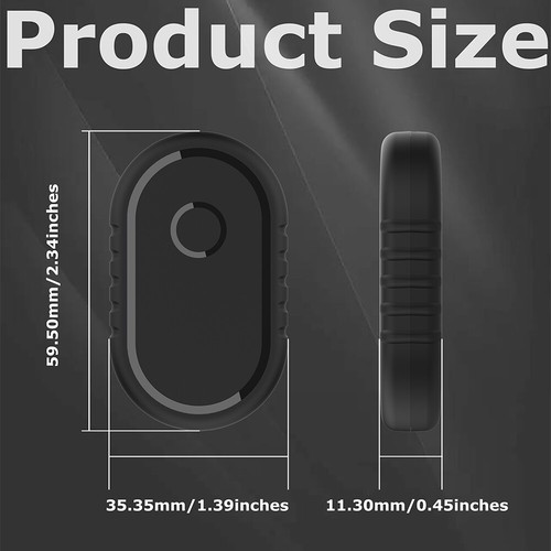 Adhesive Case for Samsung Galaxy SmartTag2 Waterproof Anti-Loss Protective Cover - Photo 5 sur 5