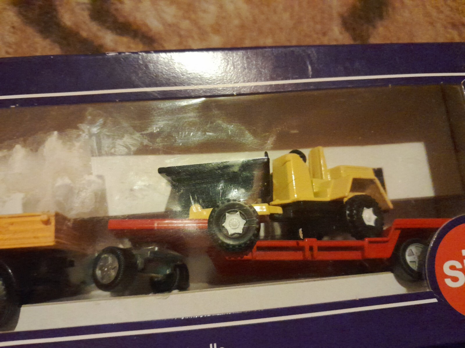 Siku 2232 Unimog mit Tieflader und Dumper