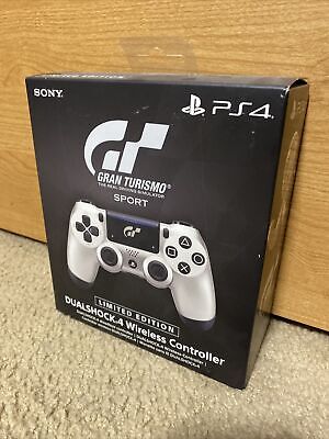 Playstation 4 Silver GT Sport Dualshock Controller | eBay