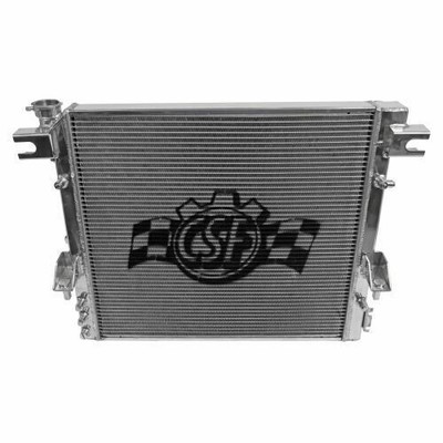 CSF 7036 Radiator Racing Aluminum Polished For 2007-2018 Jeep Wrangler