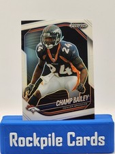 2025 Panini Prizm Black - Champ Bailey #48 White Prizm /175
