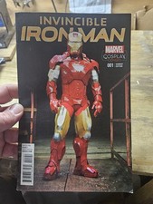 Invincible Iron Man #1 Cosplay Photo Variant (Marvel Comics December 2015)