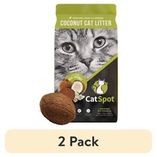 5lb Organic Coconut Cat Litter Non Clumping Biodegradable Dust Free 2 Pack