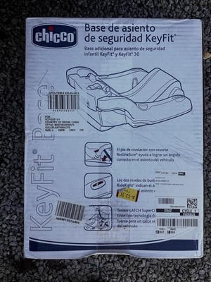 Chicco KeyFit Infant Car Seat Base KeyFit 30 Exp 11/2029 *New Open Box*