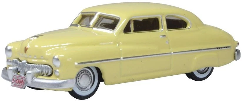 NUEVO LANZAMIENTO OXFORD DIECAST 1/87 HO 1949 Mercury cupé Calabash amarillo. 87ME49011 Foto 4 de 4