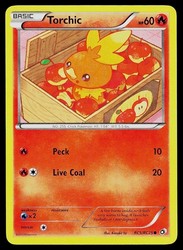 Torchic RC5/RC25 Legendary Treasures Radiant Collection Holo
