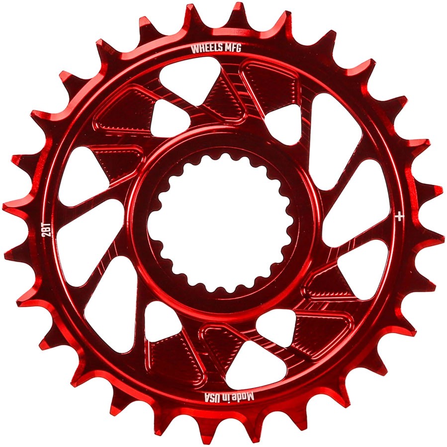 28T Aluminum Direct Mount Bike Chainring - Hyperglide Compatible Outboard 14490₽