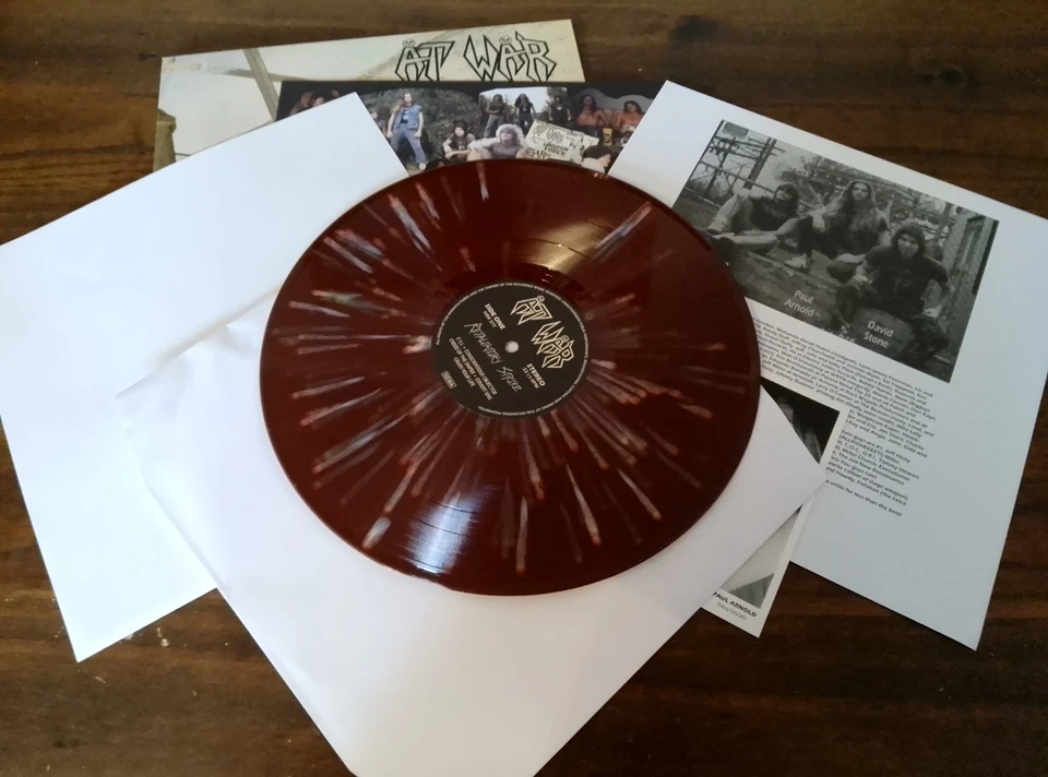 AT WAR – Retaliation Strike – LP – Camouflage Splatter Vinyl – Overkill - Razor - Bild 3 von 3