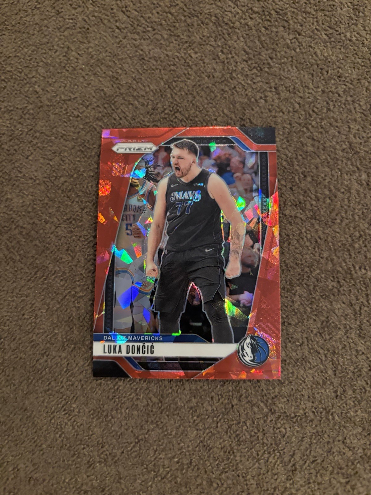 Luka Doncic 2024-25 Prizm Red Ice #89