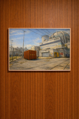 Counter Strike Nuke Outside Oil Painting | CS2 Gaming Poster | CSGO Fan Art