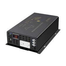 3000Watt Pure Sine Wave Power Inverter 12VDC to 120VAC 6000W Peak Built-in So...