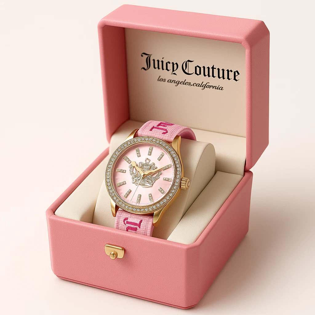 Juicy Couture Pink Wristwatches for sale | eBay