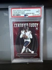 Caleb Williams RC PSA 9 2024 Panini Totally Certified Tuddy Rookie Card Red /249