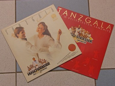 LP Konvolut Hugo Strasser Tanzgala 1982 u. 1983   2 LP