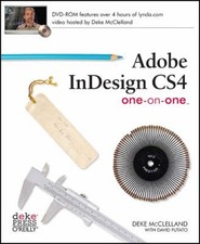 Adobe Indesign CS4 One-On-One Paperback David, McClelland, Deke F