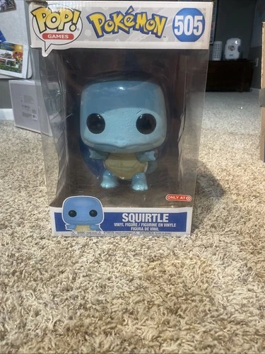 Funko Pop! Vinyl Jumbo 10": Pokémon -Squirtle (10 inch) - Target Exclusive) #505