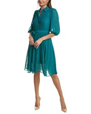 Nanette Nanette Lepore Madeline Clip Dot Shirtdress Women's