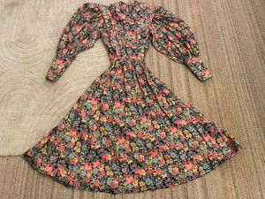 blue dress for baby girl Depny Off-Shoulder Long -Sleeve Maxi Dress in Chocolate Brown main image 0
