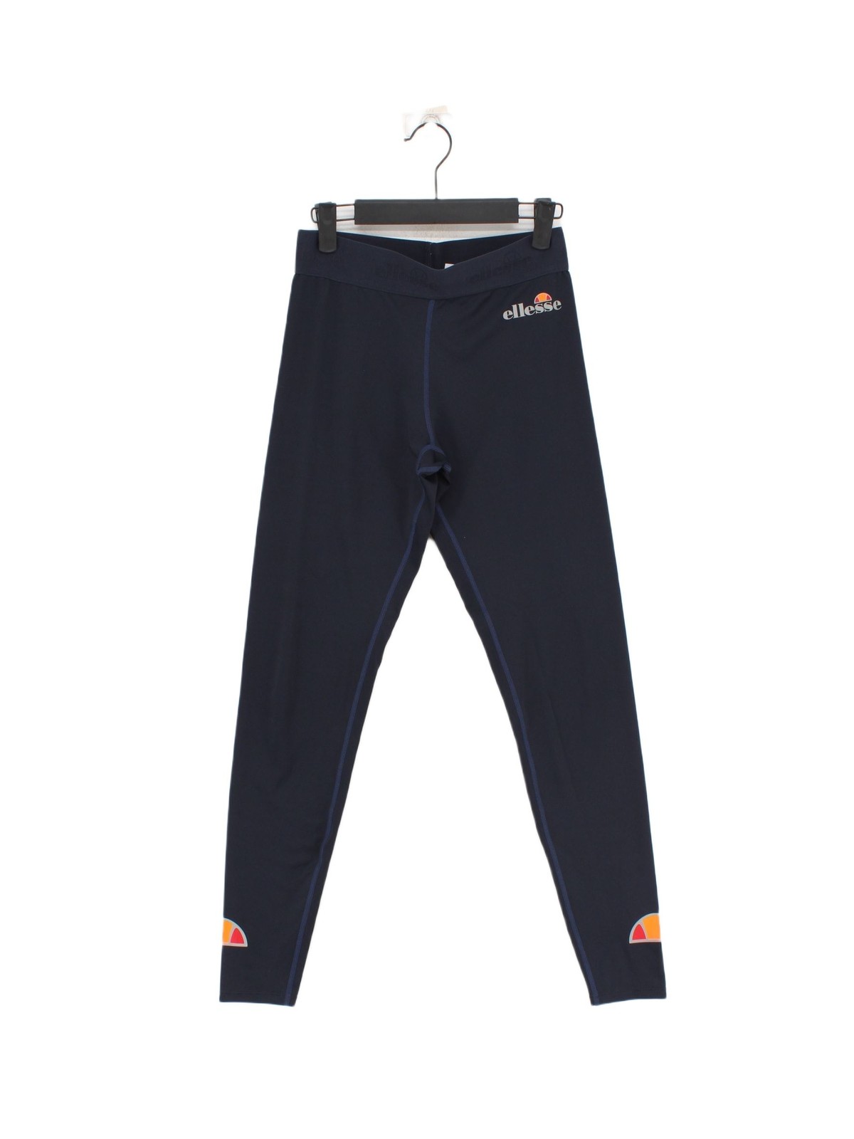 ALTRA Leggings donna Ellesse UK 10 blu 100% altri lunghezza intera
