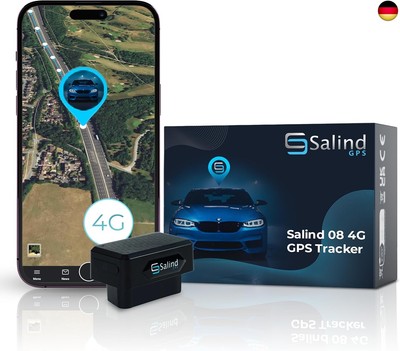 SALIND GPS - Salind 4G OBD GPS Tracker Auto, Fahrzeuge und LKWs OBD2 Stecker -