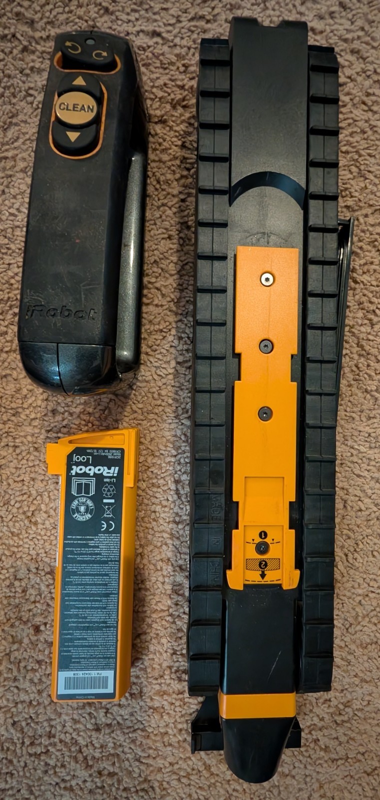 ilooj 330 gutter robot parts replacement or repair remote main body unit battery