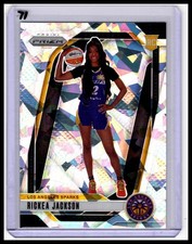 2024 Panini Prizm WNBA #144 Rickea Jackson Ice Prizms