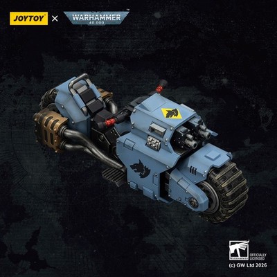 JOYTOY Warhammer Weltraumwölfe Raider-Typ Kampfmaschine mit Doppelboltern