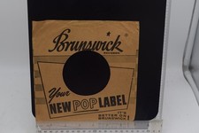 Vintage Brunswick Records 45 RPM Sleeve Only Various Artists Read Description