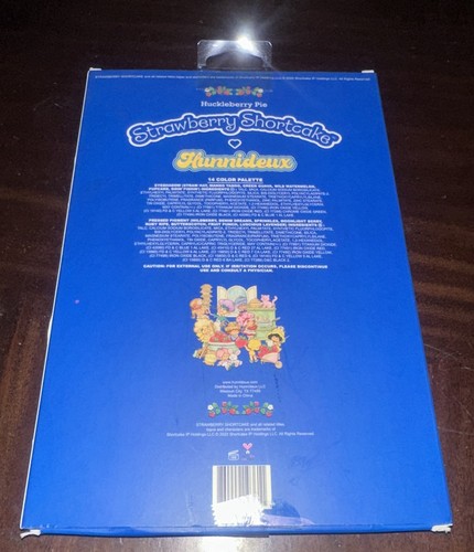 HUNNIDEAUX STRAWBERRY SHORTCAKE HUCKLEBERRY PIE EYESHADOW PALETTE NIB - Picture 7 of 13