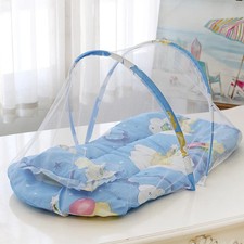 Baby Bed Mosquito Net Portable Foldable Baby Crib Netting Polyester Newborn