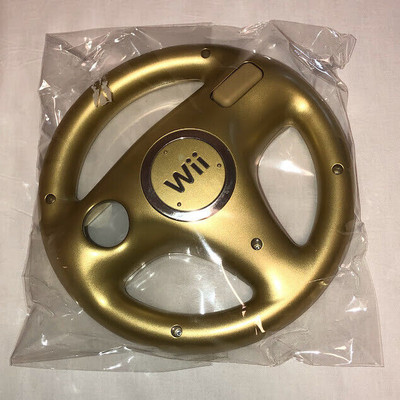 Wii Gold Wheel Club Nintendo exclusive Golden Handle reward prize