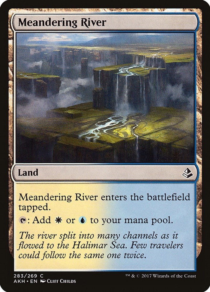 Meandering River Normal [AKH - 283] LP MagicAmonkhet