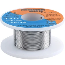 63-37 Tin Lead Solder Wire 0.5mm for Electrical Soldering Tin 63% Lead 37% Sn...
