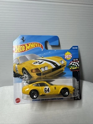 Hotwheels 1/64 🇨🇵 Ferrari 365 GTB4 Competizione mainline 2025 #10/10 - Photo 1/4