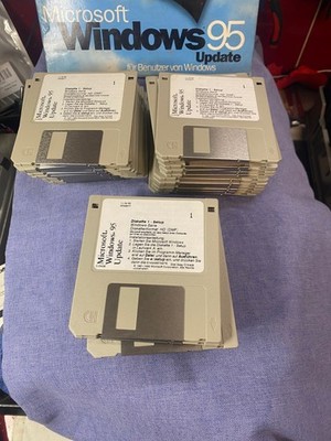 Original  Microssoft Windows 95 Update Disketten