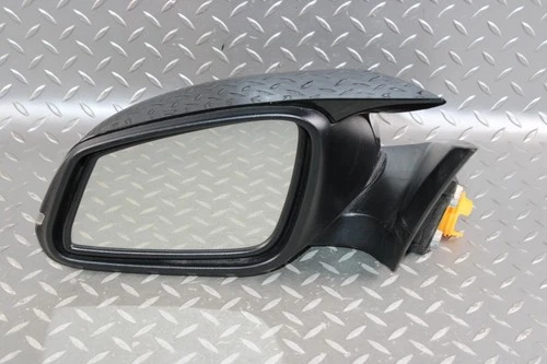 14-16 BMW 435i Jet Black Gloss Driver Left LH Power Door Mirror Unit Factory OEM