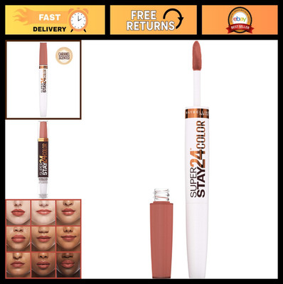 Long-Lasting 2-Step Liquid Lipstick - Coffee Edition, Caramel Crush, SuperStay 2
