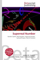Lambert M. Surhone (U. A.) | Superreal Number | Taschenbuch | Englisch (2026)