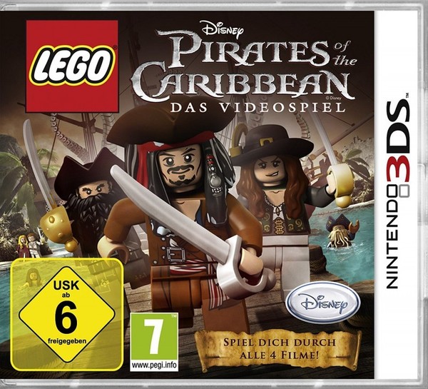 Nintendo 3DS - Lego Pirates Of The Caribbean / Fluch Der Karibik De/En Mit Ovp-image