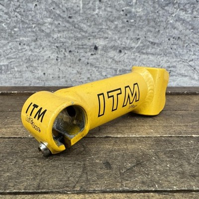 Vintage ITM BiG One Stem 1 1/8 Threadless 26.4 mm Clamp Yellow