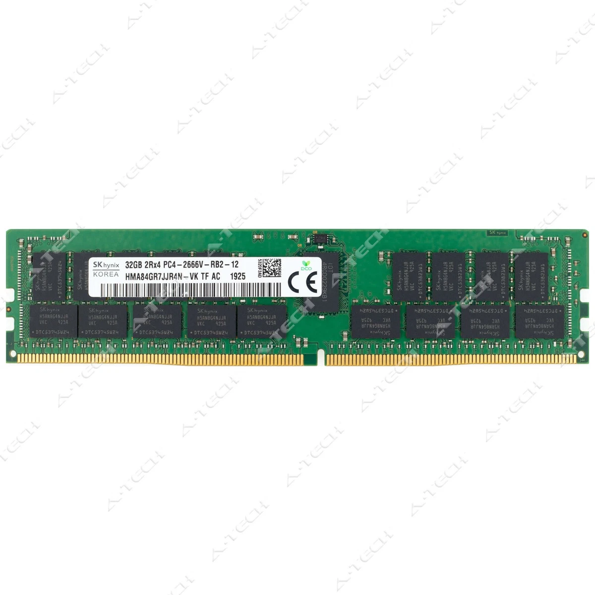 PC4-21300 (DDR4-2666) Bus Speed Computer RAM 32 GB Total Capacity